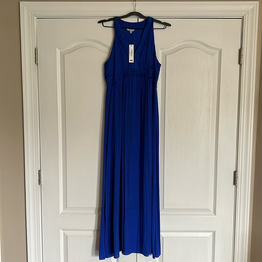NWT Naked Zebra V Neck Maxi Size Small